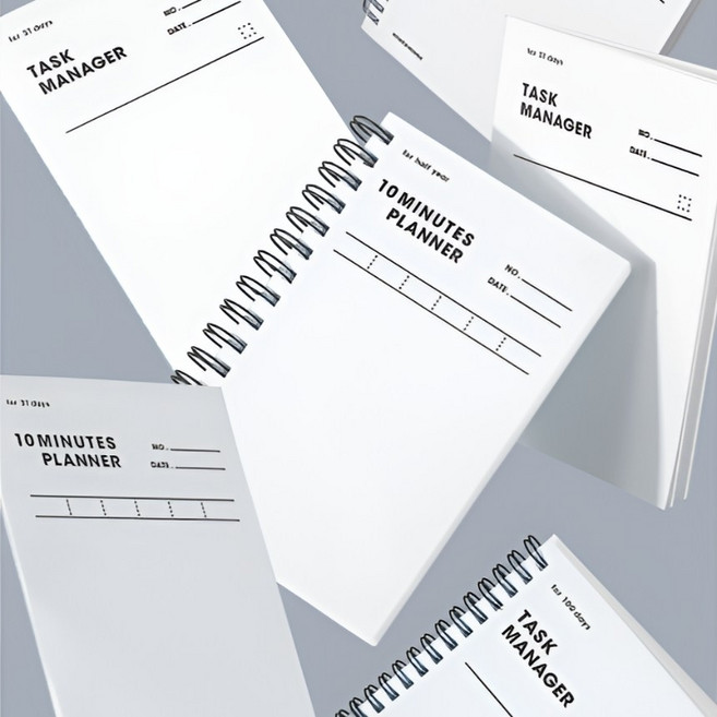 [모트모트] 텐미닛 플래너 100Days, 로즈쿼츠, 1개