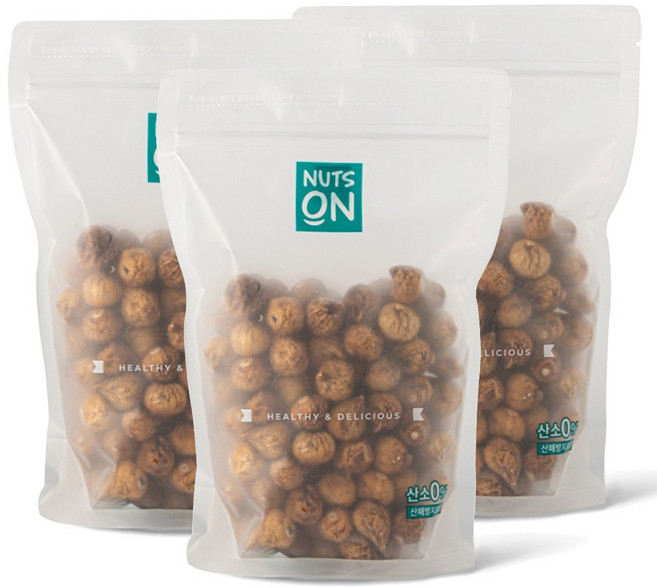 [너츠온] 소프트 건무화과 말린무화과 부드럽고 달콤한 무화과 말랭이, 3개, 500g