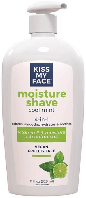 키스 마이 페이스 4in1 모이스처 쉐이브 쿨 민트 325ml - 쿠팡