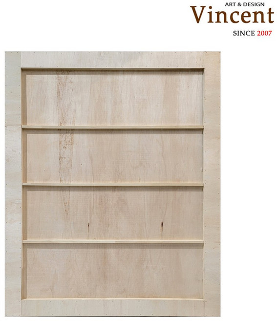 나무판넬 동양화 민화 화구용 캔버스판넬 주문제작 100호 기본형, 고급스기판넬(4.3cm) P형+아사천