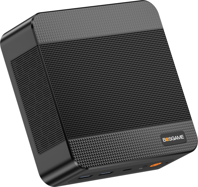 BOSGAME P6 미니 PC Ryzen9 6900HX 미니피씨 프로세서 32GB RAM 1T SSD 듀얼2.5G LAN WiFi6E BT5.2, WIN11 Pro, 1TB, 블랙