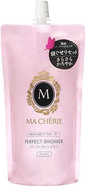 MA CHERIE 瑪宣妮 完美沐浴 沙沙柔順EX 柔順秀髮造型水 補充包, 1個, 220ml