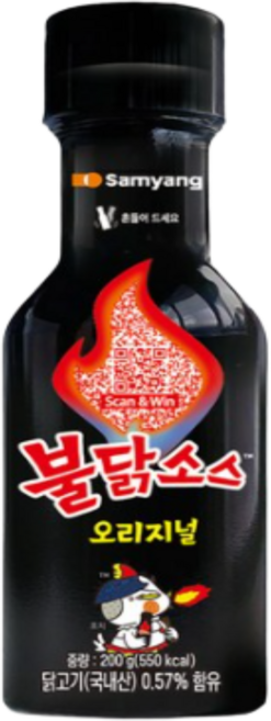 불닭 소스 오리지널, 200g, 1개