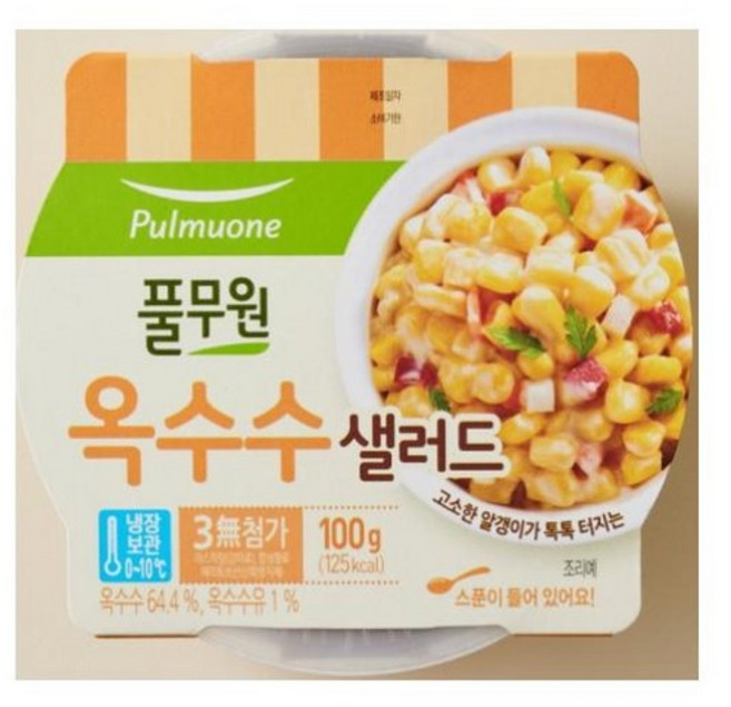 풀무원식품 옥수수 샐러드 100g, 2개