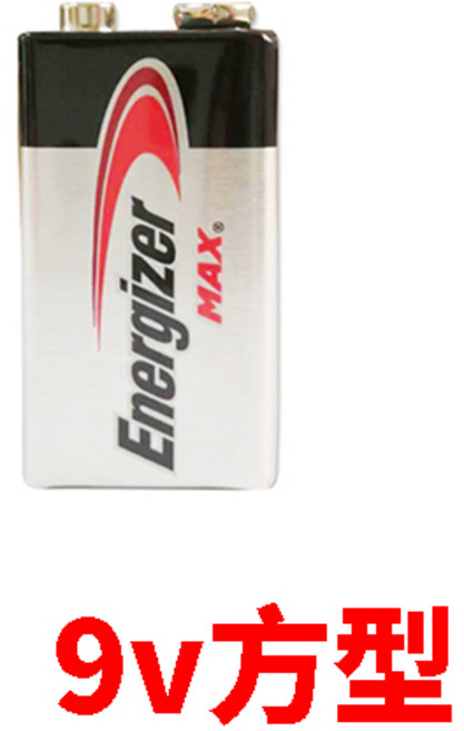 美國品牌 Energize 勁量 9V 電池 鹼性電池, 1個, 9v方型電池(單顆),未達賣場低消不出貨, 1