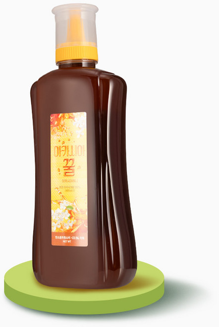 [해든] 아카시아허니 야생화 순수 벌꿀 1kg, 1개