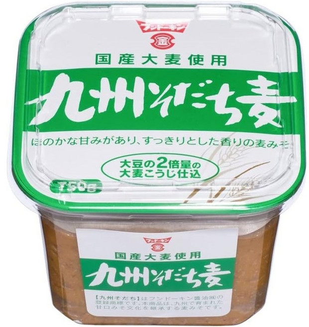 일본된장 훈도킨 규슈 제작 보리 된장 750g 일식조미료 무기미소, 1개, 1개