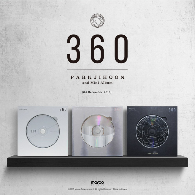 박지훈 - 360 미니앨범 2집 (버전랜덤발송. BGCD0128), CD ONLY