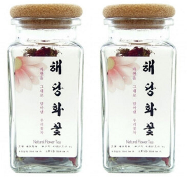 해당화 해당화꽃차 rosa rugosa 국내산 10g 2병, 1개