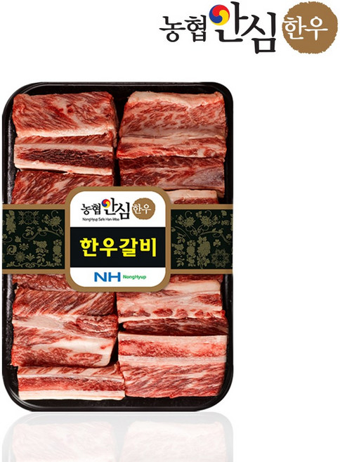 [농협안심한우] 1등급 한우 찜갈비 800g (찜갈비용), 1개