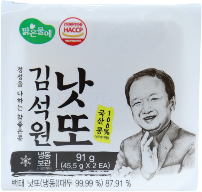 참좋은콩 맑은물에 김석원 낫또, 45.5g, 34개