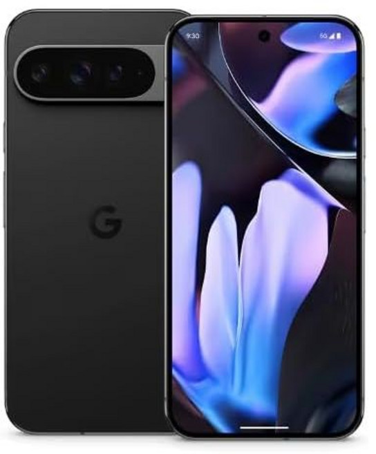 구글 픽셀 9 프로 XL 5G 256GB 16GB 6.8인치 120Hz OLED 50메가픽셀 8K 카메라 텐서 G4 옥타코어 안드로이드 14 완전 잠금 해제재생품흑색, 구글 픽셀 9 프로 XL 5G (256GB, 16GB)