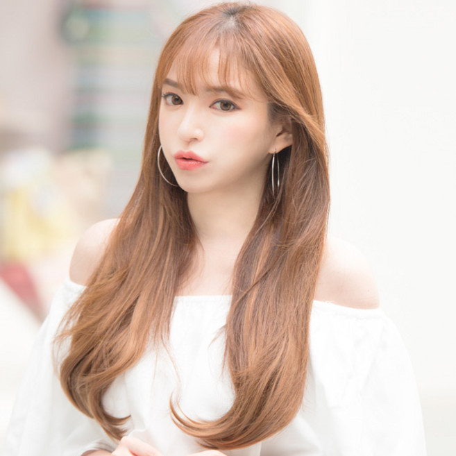 볼륨C컬 스타일피스 50cm 붙임머리 똑딱이 클립피스, 라이트애쉬블론드, 30호, 1개