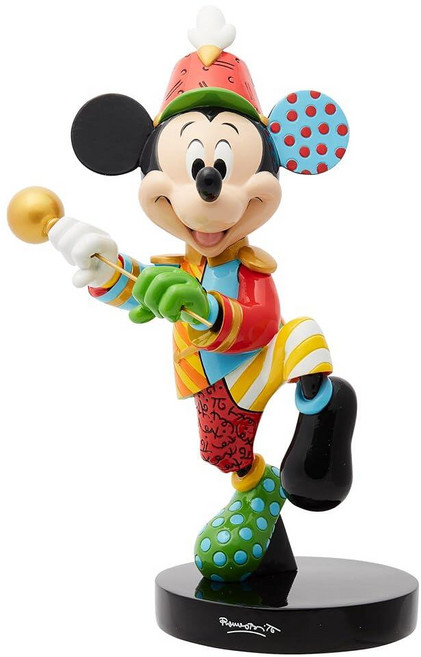 [5] Enesco 디즈니 브리토 밴드 리더 미키 마우스 피규어 25.4cm(10.125인치) 멀티컬러, [5] Enesco 디즈니 브리토 밴드 리더 미키 마우