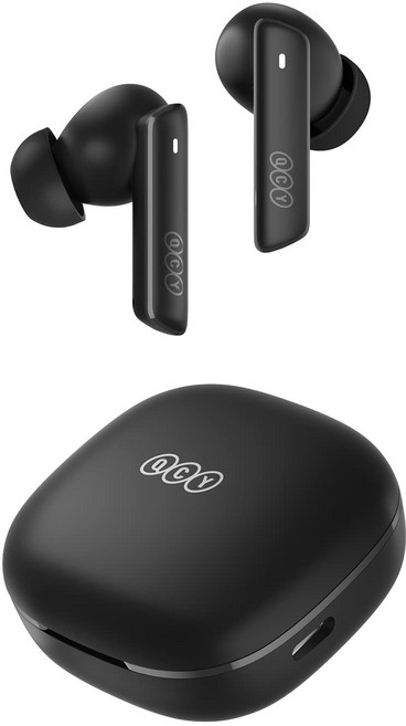 QCY HT05 10mm Bluetooth 5.2 IPX5 MeloBuds ANC) 무선 이어폰 노이즈 캔슬링 이어폰 외음, 상세페이지 참조, 상세페이지 참조