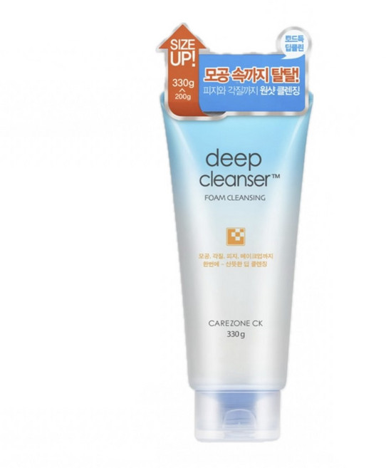 케어존 CK 딥 클린 포밍 클렌저 330ml