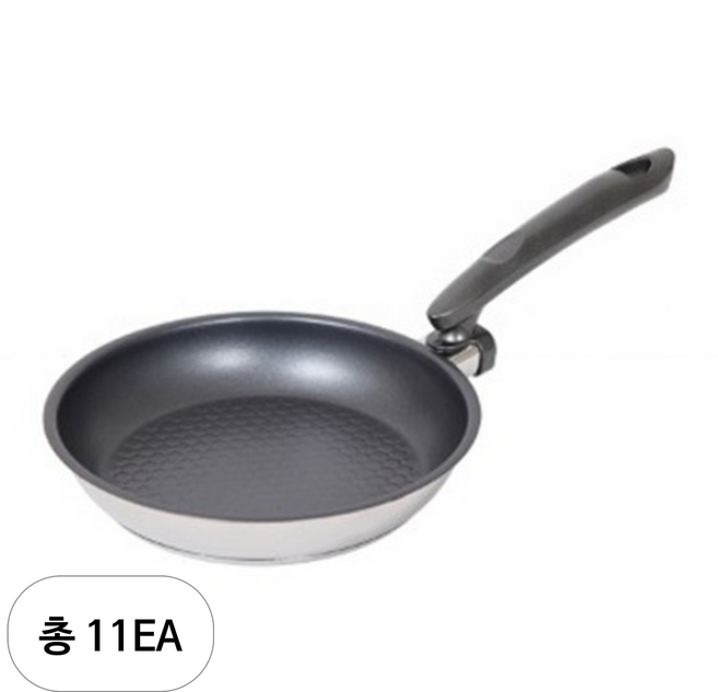 알텐바흐 인덕션 올클래드 바닥 5중 스텐팬, 22cm, 11개