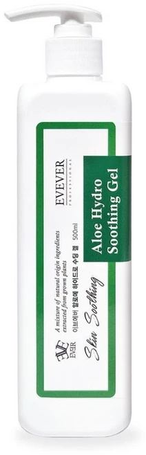 이브에버 알로에베라 100%겔 500ml 에스테틱전용제품(사은품 콜라겐시트마스크5매 증정), 1개 - 쿠팡