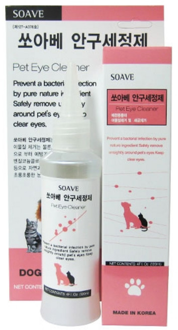 쏘아베 안구 세정제, 6개, 120ml