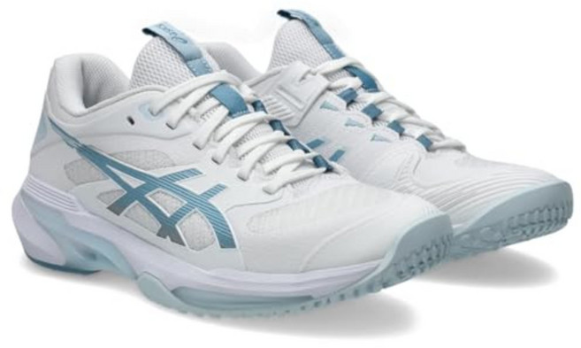 아식스 솔루션 스피드 FF 4 OC 여성 테니스화 옴니클레이용 1042A306