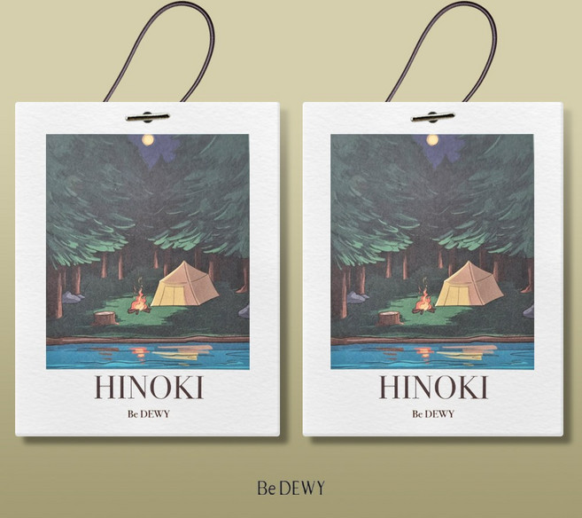 비듀이 퍼퓸 샤쉐 40g 실내 디퓨저 방향제 7종, 2개, 히노끼(HINOKI) 40g