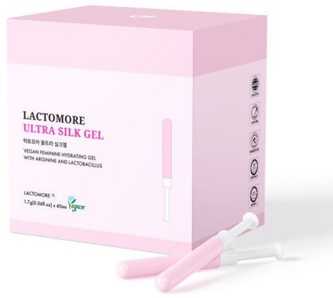 락토모아 울트라 실크젤 60개입 일회용 보습젤 건조케어 보습케어, 1.7g, 60개