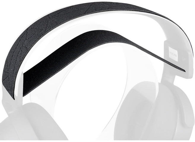 SOULWIT 교체용 헤드밴드-호환 모델 SteelSeries Arctis +X+PP+X/Pro/Prime 게임용 헤드셋 헤드스트랩 1개, Black Line