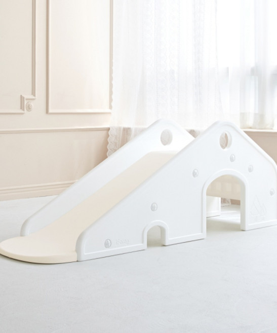 IFAM 코지 하우스 유아 미끄럼틀 실내 장난감, 2. 화이트그레이