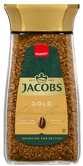 독일 야콥스 Jacobs Gold Instant Coffee 골드 인스턴트 커피 200g, 5개, 1개입