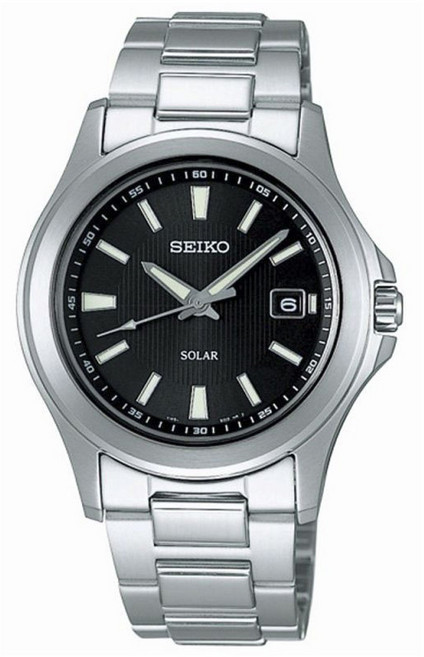 세이코 셀렉션 솔라 남성 메탈 손목시계 SBPN067