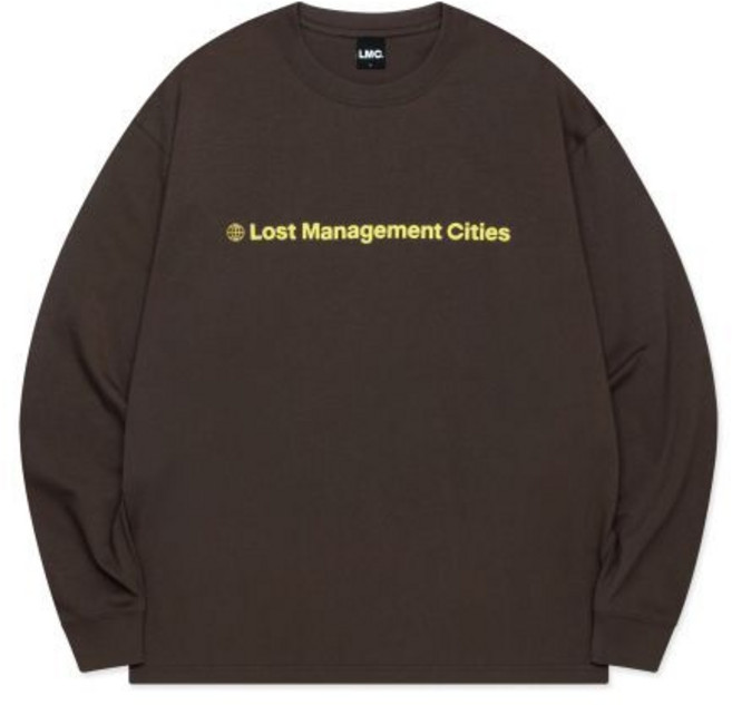 엘엠씨FN OG LONG SLV TEE brown