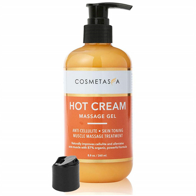Cosmetasa 코스메타사 셀룰라이트 발열 크림 Hot Cream 260ml, 1개