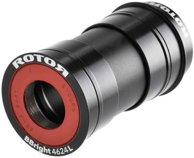 ROTOR BBRIGHT 4624 壓入式 24mm 鋼珠 陶瓷培林, 1個, 鋼珠培林版(黑)