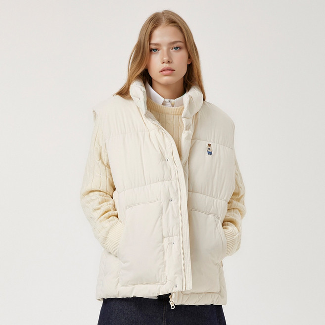 후아유 스티브 패딩 베스트 / WHVWF4911U