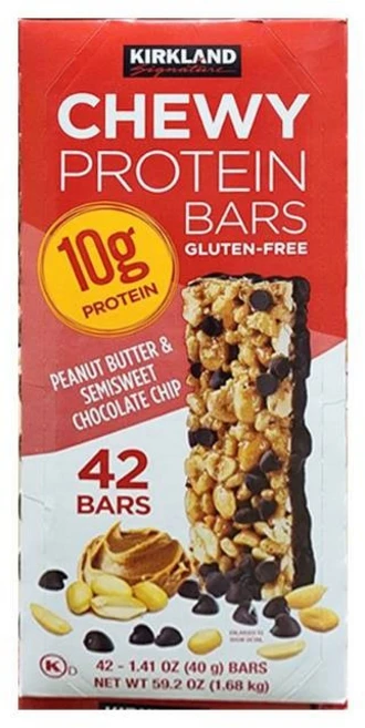 KIRKLAND SIGNATURE 단백질바 40G X 42BARS, 14개 - 쿠팡