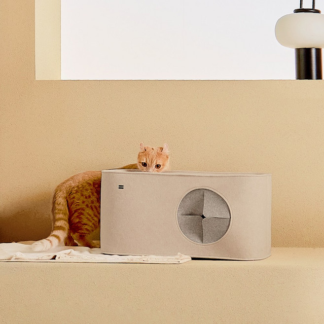 캣터널 숨숨집 고양이 캣 반려묘 터널 놀이터, 1개, 스모어