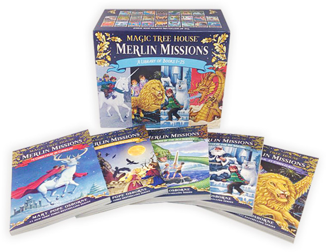 Magic Tree House Merlin Missions #1~25 Boxed Set, Merlin Missions Boxset