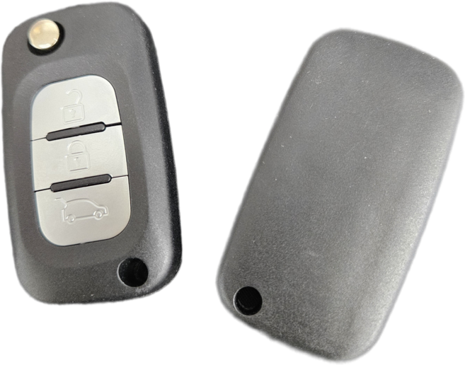 뉴SM3 스마트키 리모컨 폴딩키 차키 수리용 교체용 케이스, 뉴SM3(키날열쇠집복사사용,기판없음)