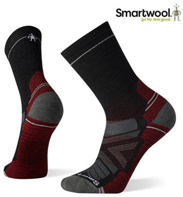 [스마트울] Hike Light Cushion Crew Socks 양말 - CHARCOAL, M 240~265, 1개