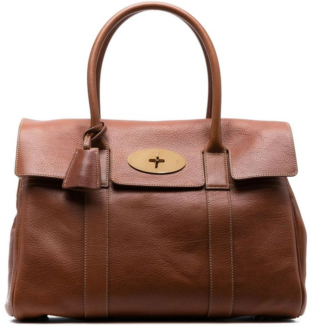 멀버리 베이스워터 가죽 토트 백