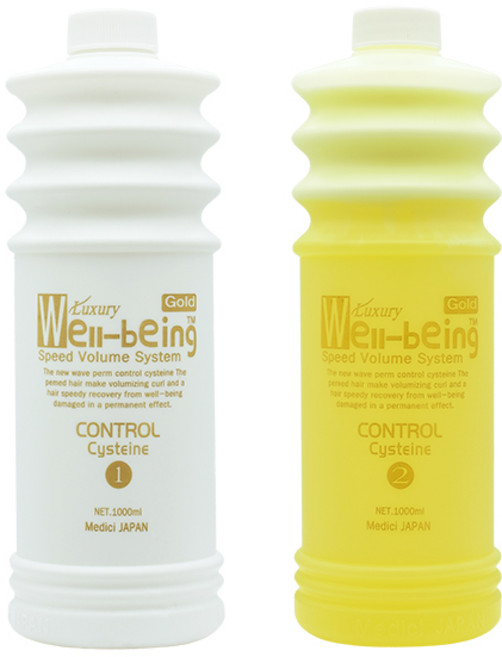 메디쉬제팬 럭셔리 웰빙 스피드 골드 볼륨펌, 1개, 1L