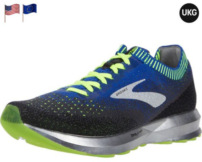 브룩스 남성 레비테이트 런닝화 블랙 블루 나이트라이프