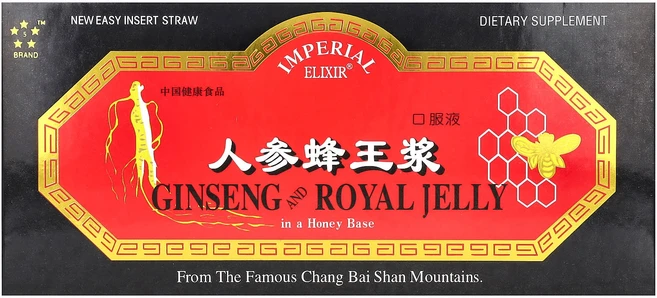 Imperial Elixir 인삼 및 로열젤리 10병 각 10ml(0.34fl oz), ImperialElixir인삼및로열젤리10병각10ml0, 1개, 10ml - 쿠팡