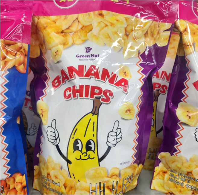 바나나칩 (900G), 2개, 900g