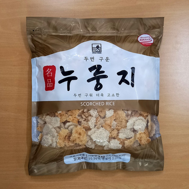 명품 누룽지 3kg, 1개