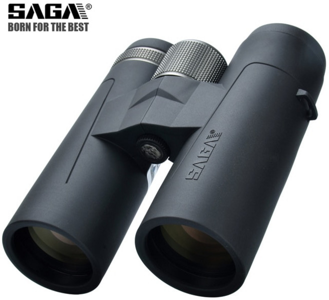천체관측용쌍안경 입문자용Saga 고화질 ED 렌즈 쌍안경 캠핑 사냥 스코프 라지 접안 망원경 전문 쌍안 HD 8x42 10x42, 01 8x42SilverRing