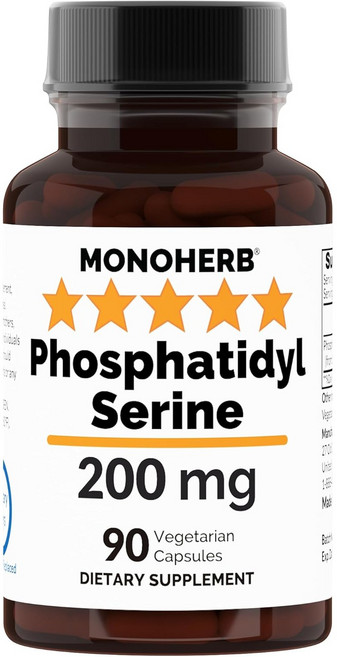 모노허브 포스파티딜세린 200mg 90베지캡슐, 90캡슐, 1개