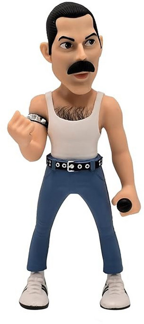 프레디 머큐리(퀸) 미니 4.5인치 바이닐 뮤직 피규어, 1개