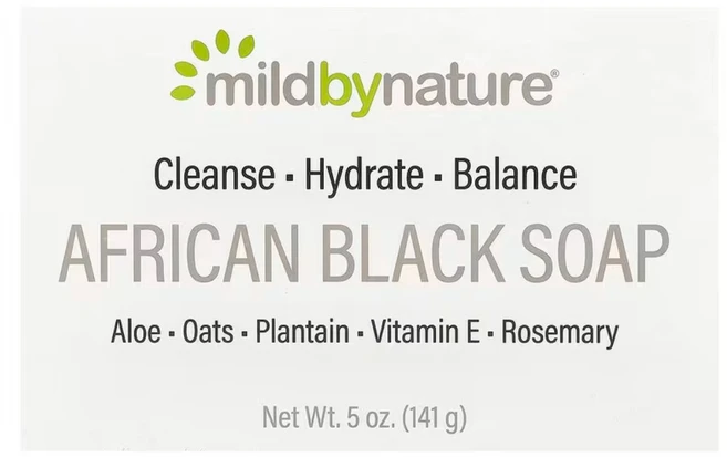 아프리칸 블랙 솝 고체비누 보습 클렌징 141g(5oz) 마일드 바이 네이처, 141g - 쿠팡