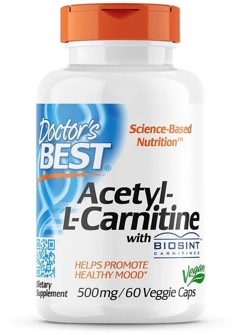 닥터스베스트 아세틸L카르니틴 Acetyl-L-Carnitine 바이오신트 500mg 60정, 1개 - 쿠팡